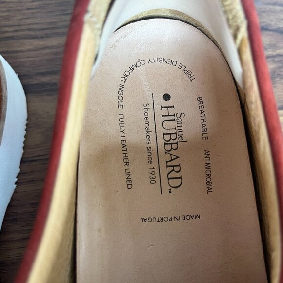 Samuel Hubbard Women's Casual Walking Shoe sz 8 Oxford Rust Nubuck Preppy EUC - Picture 6 of 12